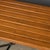 Black Scandinavian Teak Bench, 1950s For Sale - Image 8 of 11