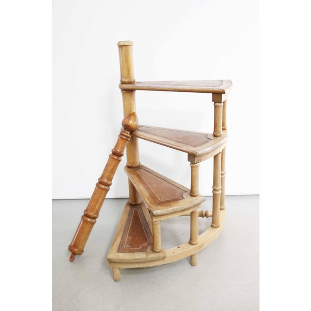 Victorian Style Library Staircase, England, 1950s For Sale - Image 6 of 10