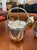 Vintage Sheffield Silverplate Lidded Ice Bucket With Pyrex Insert - From the Estate of Susie Hilfiger For Sale - Image 10 of 12