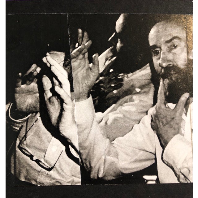 Martin Sumers, Vintage Abstract Expressionist Hyman Bloom Photo Collage Assemblage Photograph For Sale - Image 9 of 9