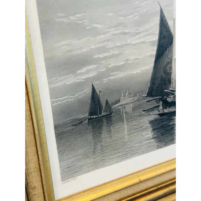 Antique Framed Engraving For Sale - Image 4 of 6