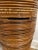 Vintage Crespi Style Large Pencil Reed Floor Vase For Sale In New Orleans - Image 6 of 8