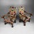 Antique Armchairs in Walnut with Ikat Pattern, Late 19th Century, Set of 2 For Sale - Image 12 of 18