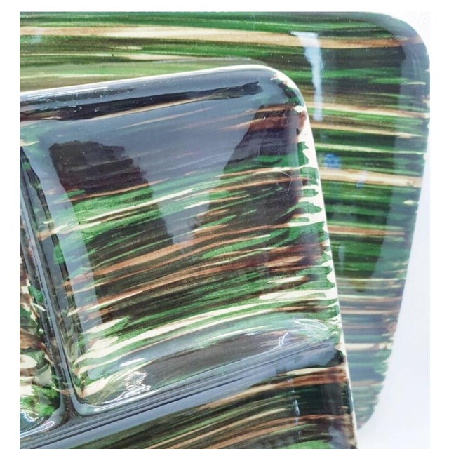 1960s Cheese Plate Set from St Clément, France, 1960s, Set of 2 For Sale - Image 5 of 16