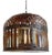 Industrial Farm Iron Basket Cage Pendant Light For Sale