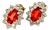 Natural Sapphire Diamond Stud Earrings 14k Gold 0.70 TCW Certified For Sale