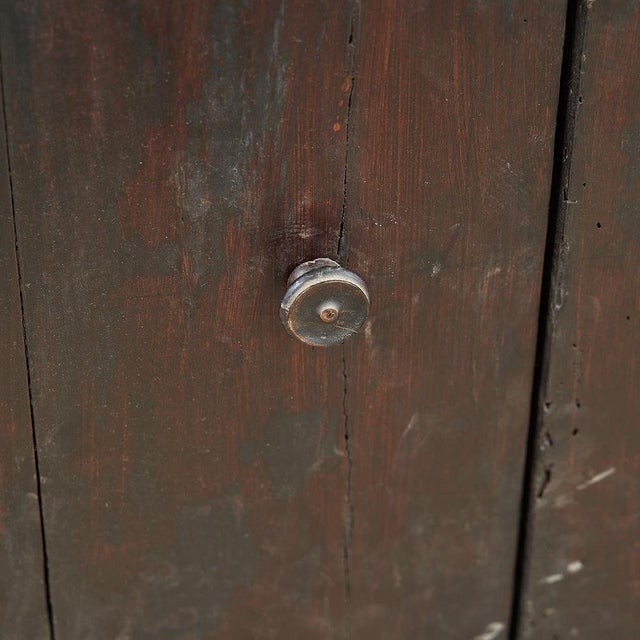 Wardrobe in Dark Wood, 1600s For Sale - Image 5 of 14