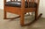 Stickley Brothers Style Antique Mission Oak Arts & Crafts Rocking Chair, Circa 1910 For Sale - Image 10 of 13