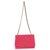 Pink Pink Raffia Medium Kate Chain Bag For Sale - Image 8 of 9