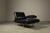 Postmodern Diesis Chaise Lounge in Black Leather by Antonio Citterio and Paolo Nava for B&B Italia, 1980s For Sale - Image 3 of 16