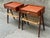 Vintage Danish Teak Nightstands with Rattan Shelves by Søren Rasmussen, 1965, Set of 2 For Sale - Image 3 of 7