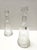 Transparent Crystal Decanter Bottles by Bleikristall, Germany, 1970s, Set of 2 For Sale - Image 14 of 14