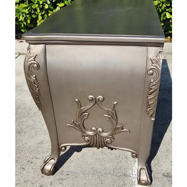 Wood Vintage Baroque Rococo Chests Bombay Pair For Sale - Image 7 of 18