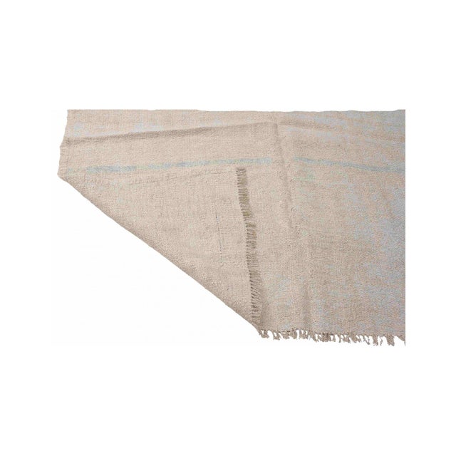1960s Vintage Modern Hemp Kilim Rug - 5`0″ X 10`8″ Ft. For Sale - Image 5 of 6