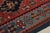 Antique Bidjar Kilim Rug in Red, Blue Tribal Geometric Pattern For Sale - Image 4 of 8