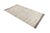 Contemporary 5x9 Ivory Hand-Knotted Wool Linear Gridwork Modern Geometric Carpet Rug For Sale - Image 3 of 7