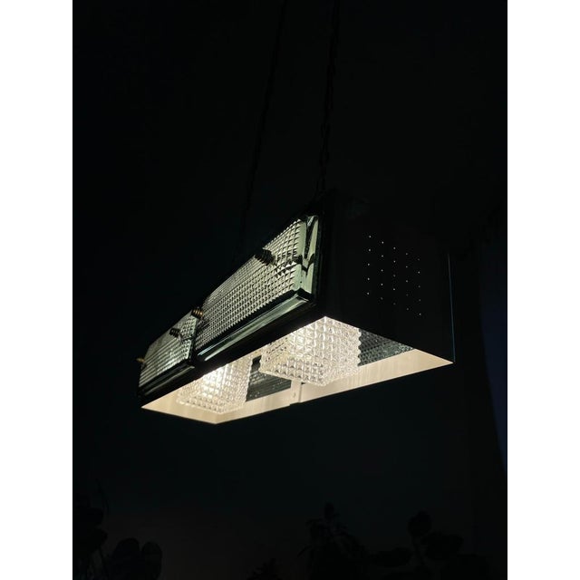 Mid-Century Modern Brass Pendant Light from Malmö Metallvarufabrik Ab, Sweden, 1960s For Sale - Image 3 of 18