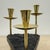 Mid-Century Modern Candleholder in Brass and Resin, 1970s For Sale - Image 17 of 18