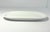 Crate & Barrel Contemporary Crate & Barrel Porcelain White Oval Oblong Appetizer Plates - Set of 6 For Sale - Image 4 of 5