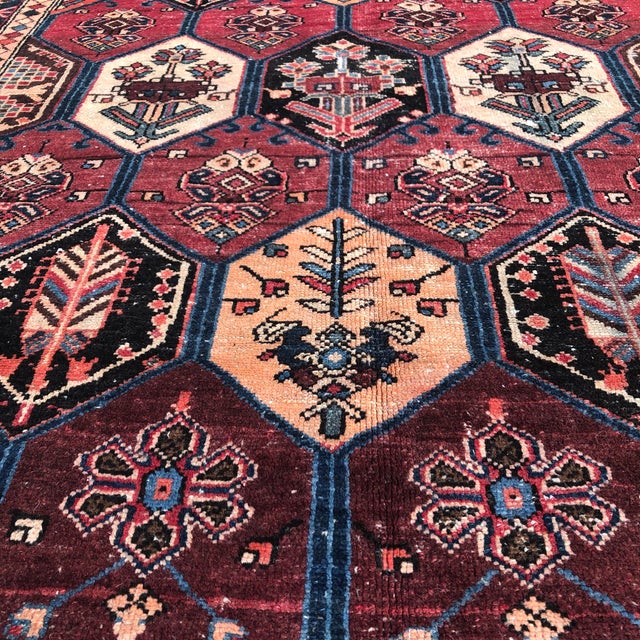Textile Vintage Rug 5x9 | Allover Geometric Design For Sale - Image 7 of 7
