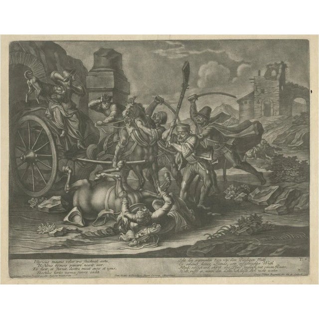 Bandits, Travellers Being Robbed, 1745, Paper For Sale