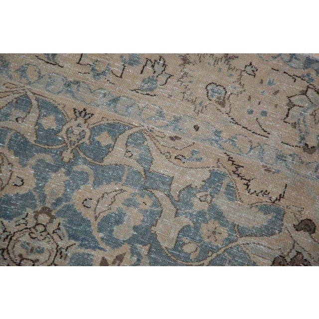Vintage Distressed Tabriz Carpet - 7'5" x 10'9" For Sale - Image 11 of 15