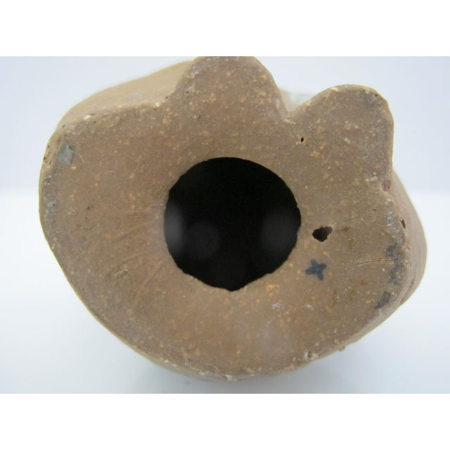 Lisa Larson Gustavsberg Sweden Lilla Zoo Series Sitting Cat Pottery Figurine For Sale - Image 9 of 9