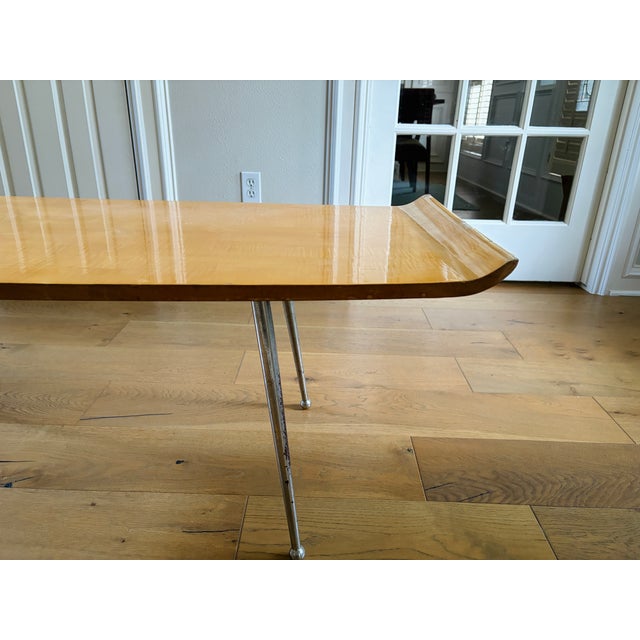 Mid-Century Italian Modern Coffee Table, Attributed to the Style of Cesare Lacca, Italy, C. 1950s For Sale - Image 4 of 15