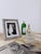 Mid-Century Modern Italian Embossed Tin Tabletop Picture Frame, 1930s For Sale - Image 3 of 18