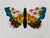 Set of 6 - One-of-a-Kind Unframed Original Butterflies Oil Paintings, Unique Pieces For Sale - Image 6 of 7