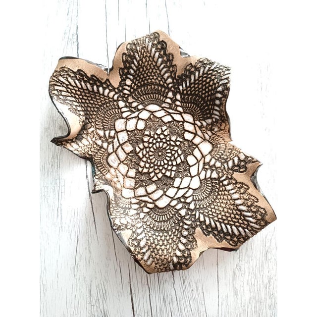 Ceramic Lace Bowl by Daniela Proietti For Sale - Image 7 of 7