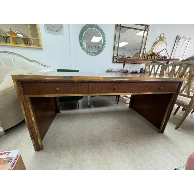 1970s Italian Modern Desk Designed by Sandro Petti For Sale - Image 5 of 18