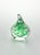 1990s Adam Jablonski Art Glass Teardrop “Pear” Green Paperweight Sculpture For Sale In Dallas - Image 6 of 8