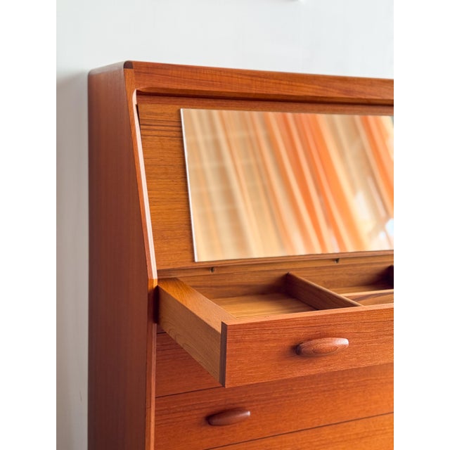 Mid-Century Modern Teak Secretary from Dyrlund, 1960s For Sale - Image 18 of 18