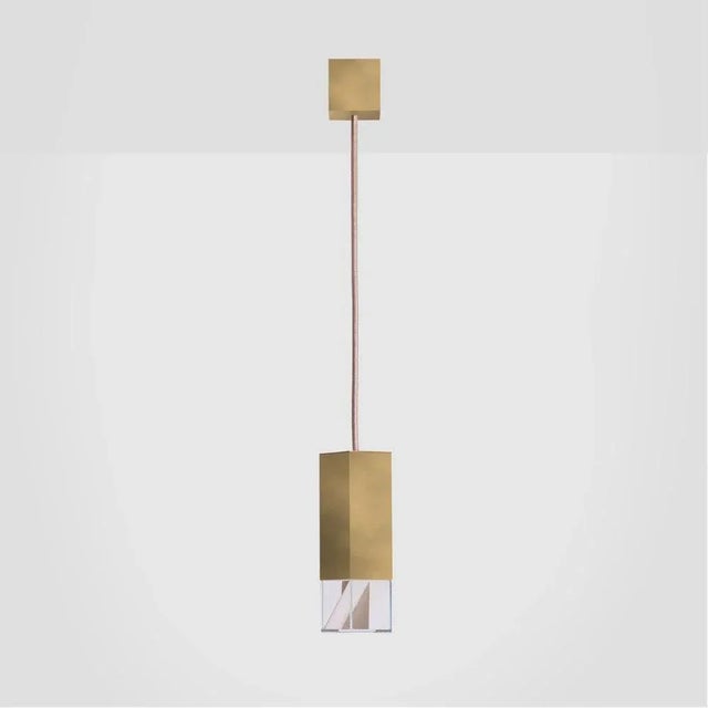 Contemporary One Brass 02 Revamp Edition Lamp by Formaminima For Sale - Image 3 of 7