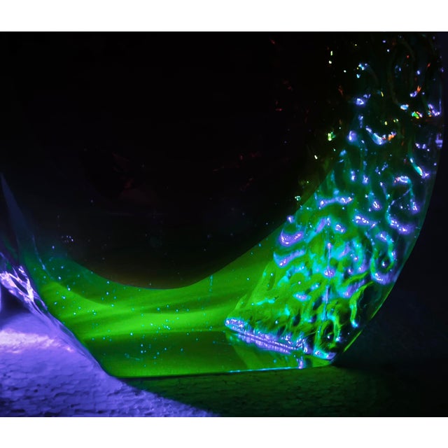 Large Murano Sommerso Glass Oliva Vase from Alessandro Mandruzzato, Italy, 1960s For Sale - Image 16 of 17