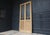 Antique Pine Door with Glass, 1890s For Sale - Image 4 of 18