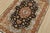 An authentic vintage traditional Tabriz rug hand-knotted with fine wool and silk highlights, using natural dyes. This...