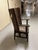 Antique wicker Orkney chair with removable seat. Originally from the Orkney Islands of Scotland.