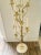 1950s Stilnovo Brass and Marble Candelabra Floor Lamp For Sale - Image 9 of 10