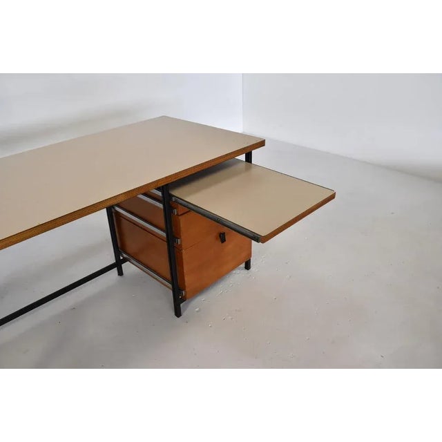 Desk by Jules Wabbes for Mobilier Universel, 1960s For Sale - Image 10 of 12