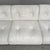 White Space Age White Leather Three Seat Lounge Sofa, 1970s For Sale - Image 8 of 18