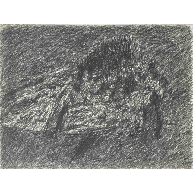 Joseph L. Gardella (American, XX-XX), Untitled (Abstract Figural Composition), Charcoal on Paper, Estate of Joseph...