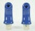 Blue ceramic vintage brackets for a towel rod. They are in brand new condition. Priced as a pair. The manufacturer and...
