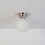 Not Yet Made - Made To Order Hive Flush Mount, Polished Nickel, 5in Glass Globe, Modern Led Ceiling Light, by Research.Lighting For Sale - Image 5 of 9