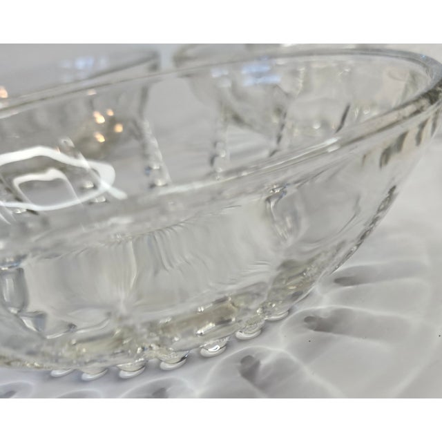 Mid 20th Century Vintage Coastal Starburst Dessert Bowls- Set of Eight For Sale - Image 5 of 14