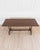 A striking 18th century Italian Fratino table, crafted in solid walnut and defined by the bold architectural lines and...
