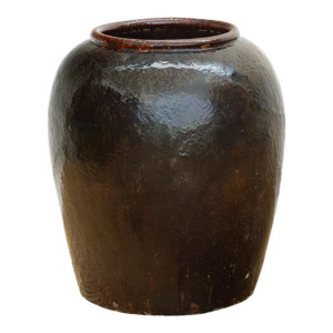 Grand Martaban Storage Pottery Hand Glazed Finish