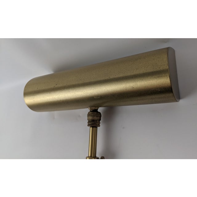 Late 20th Century House of Troy 8-Inch Adjustable Brass Picture Light – Quantity of 2 Available For Sale - Image 4 of 7