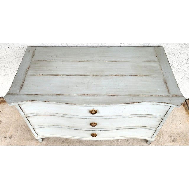 Early 21st Century Century Furniture Chest of Drawers French Country Distressed For Sale - Image 5 of 18